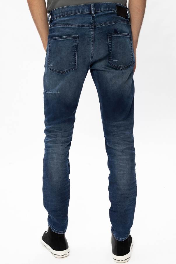 Diesel 'D-Strukt Jogg' raw-cut jeans | Men's Clothing | Vitkac